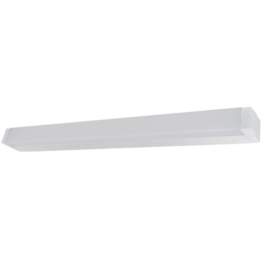 Fantasia Fantasia Skeeler, applique murale LED en aluminium blanc avec diffuseur plexi, 12W, 847 lumens, 3000K blanc chaud, 605 x 58 x 40 mm, IP20