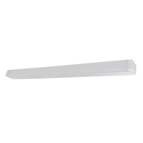 Fantasia Skeeler LED wall light, 18W, 1306 lumen, 3000K warm white light, aluminium and plexi, IP20, 905 x 40 x 58 mm
