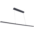 Fantasia Lino zwarte LED hanglamp, 24 Watt, 1970 lumen, 3000K warm wit licht, aluminium, IP20