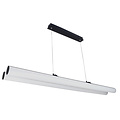 Fantasia Richard dubbele hanglamp zwart, 2x24W LED, 5180 lumen, 3000K warm wit, aluminium, dimbaar, IP20