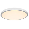 Fantasia Oxus round ceiling lamp white plastic, 30W LED, diameter 300mm, 2700K warm white