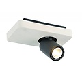 Fantasia Fantasia Nysit ceiling light black-white, adjustable GU10 LED spot 4.5W, dimmable, 2800K, 350 lumen