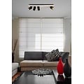 Fantasia Fantasia Nysit ceiling lamp adjustable black-white, GU10 4x4.5W dimmable, 650 mm wide