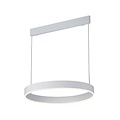 Fantasia Fantasia Pure Rond suspension LED blanche, aluminium, Ø 571 mm, 22W, 1540 lumen, 3000K blanc chaud, IP20