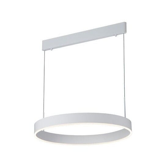 Fantasia Fantasia Pure Rond suspension LED blanche, aluminium, Ø 571 mm, 22W, 1540 lumen, 3000K blanc chaud, IP20