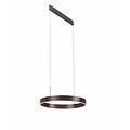 Fantasia Fantasia Pure Rond suspension LED blanche, aluminium, Ø 571 mm, 22W, 1540 lumen, 3000K blanc chaud, IP20