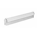 Fantasia Omi ronde LED wandlamp voor de badkamer, chroom, 600mm lang, 12W, 2700K, IP44 waterdicht