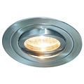 Fantasia Einbaustrahler GU10 rund, schwenkbar, Aluminium weiß oder grau, Durchmesser 92 mm, ohne Leuchtmittel