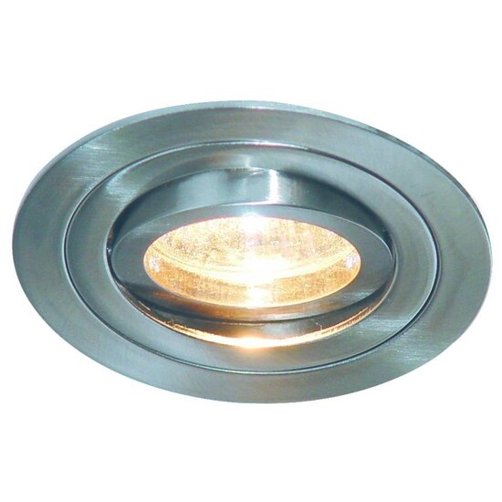 Fantasia GU10 recessed spot round, tiltable, aluminum, white or gray, 92 mm diameter, lamp not included