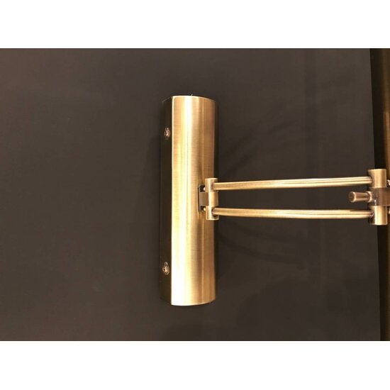 Fantasia Ensor schilderijverlichting brons, richtbare LED 10W, 900 lumen, 3000K warm wit, 555 x 180mm, IP20