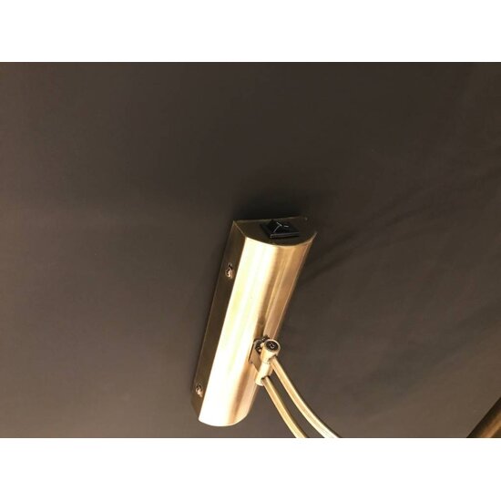 Fantasia Ensor schilderijverlichting brons, richtbare LED 10W, 900 lumen, 3000K warm wit, 555 x 180mm, IP20