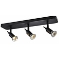 Fantasia Sonar II plafón blanco con 3 focos GU10 de 5W LED, 2700K blanco cálido, regulable