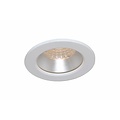 Fantasia IMBER recessed spot GU10, brushed aluminium, Ø85mm cutout 70mm, IP44, height 25mm
