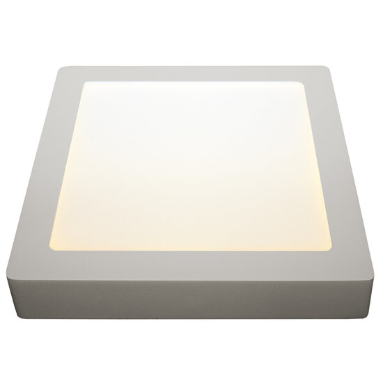 Fantasia Fluke applique murale carrée, noire, 175x175mm, LED 12W, dimmable, 3000K blanc chaud
