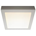 Fantasia Fantasia Fluke vierkante LED plafondlamp 235x235 mm, wit met zwarte rand, dimbaar