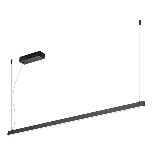 Fantasia Guri pendant light, light bar, white, 120 cm, 36W LED, dimmable, 3000K warm white, 3m cable