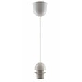 Fantasia Fantasia Nina lámpara colgante blanca, casquillo E27 para pantalla, 132 cm, metal