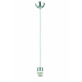Fantasia Fantasia Nina hanglamp, 1320mm hoog, zwart metaal, E27-fitting, voor stoffen lampenkap (apart verkrijgbaar)