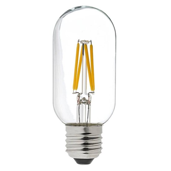 Fantasia Rustic T45 LED Filamentlampe E27, 4W dimmbar, 440 Lumen, 2500K sehr warmweiß, Ø45 x 110 mm
