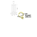 Fantasia Kago table lamp black E27, metal base 150 x 150 x 410 mm, bulb and shade not included