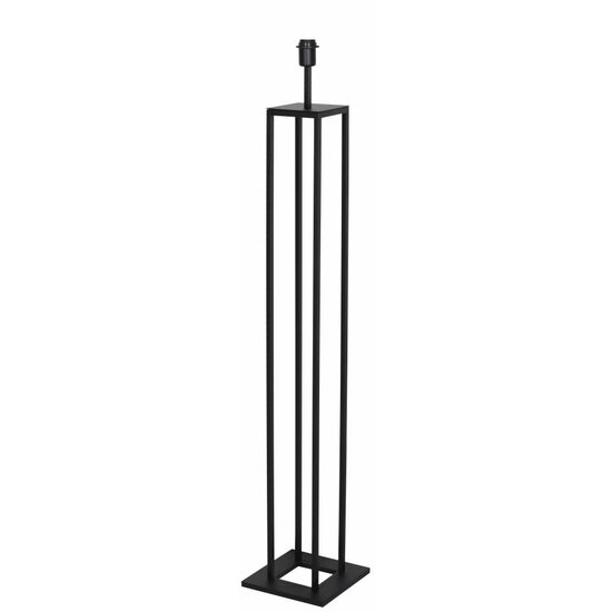 Fantasia rustic floor lamp, black metal, E27 fitting, height 125 cm, bulb and shade not included