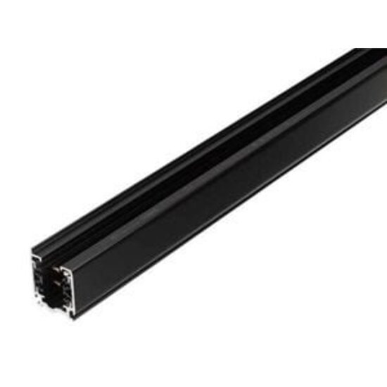 Fantasia Track Line spanningsrail monofase, 93 cm, zwart aluminium, 220V, dimbaar, voor railspots