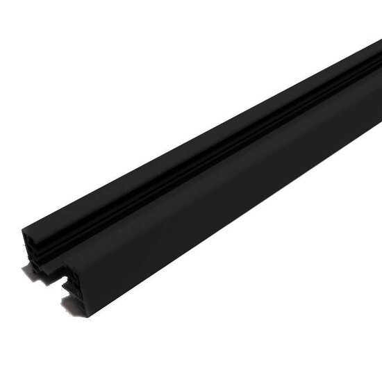 Fantasia Track Line spanningsrail monofase, 93 cm, zwart aluminium, 220V, dimbaar, voor railspots