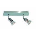 Fantasia Rune ceiling lamp white metal, 2x GU10, adjustable, dimensions 250 x 45 x 150 mm