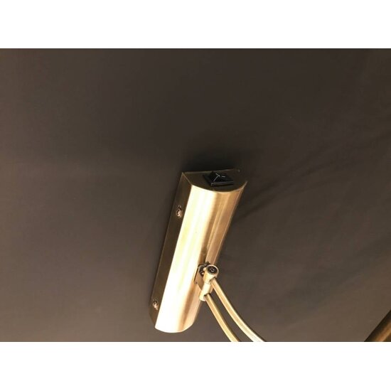 Fantasia Ensor picture light bronze, integrated LED 10W, 900 lumen, 3000K warm white, 555 x 180mm, IP20