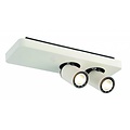 Fantasia Fantasia Nysit adjustable ceiling lamp black with white spots, GU10 LED 2x4.5W dimmable