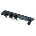 Fantasia Fantasia Nysit adjustable ceiling lamp with 4 GU10 LED spots, black with white spots, 650mm