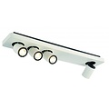 Fantasia Fantasia Nysit adjustable ceiling lamp with 4 GU10 LED spots, black with white spots, 650mm