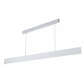 Fantasia Fantasia Pure long pendant lamp white, dimmable integrated SMD LED 26W, 3000K warm white light