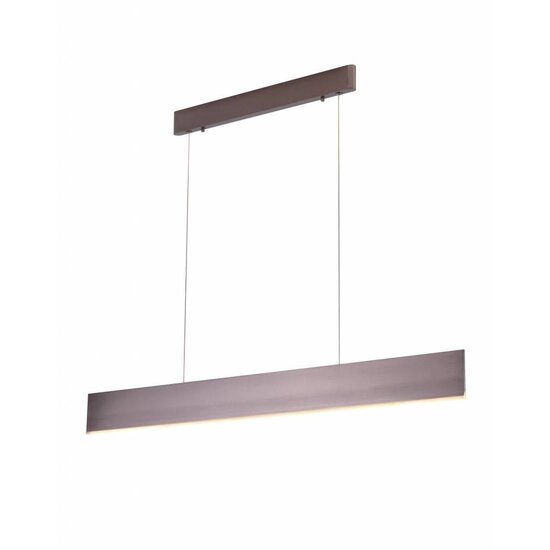 Fantasia Fantasia Pure long pendant lamp white, dimmable integrated SMD LED 26W, 3000K warm white light