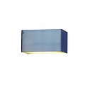 Fantasia Fluo wall lamp brushed steel, G9 LED 2.6W included, light shines up and down, warm white 2700K