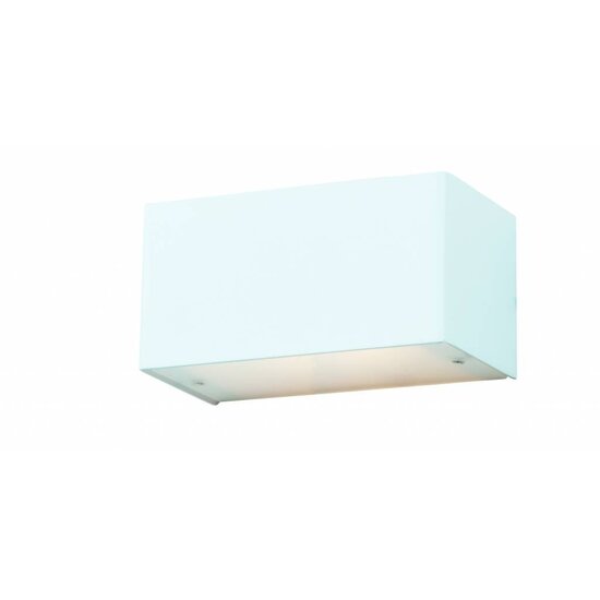 Fantasia Fluo applique murale acier brossé, G9 LED 2,6W incluse, lumière vers le haut et le bas, 2700K