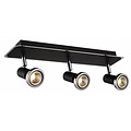 Fantasia Xzibit ceiling lamp white-chrome, 3x GU10 LED 5W included, 3000K warm white, adjustable