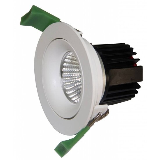 Fantasia Fantasia Tetiz spot encastrable pour spot GU10, aluminium blanc, diamètre 106 mm, découpe 95 mm