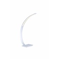 Fantasia Groove Schreibtischlampe, LED-Bogendesign, schwarzes Aluminium, 5,4W, 2800K warmweiß, 486 Lumen, H 500mm