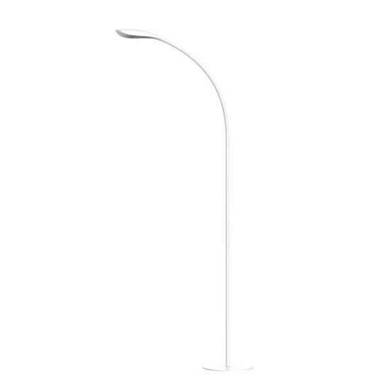Fantasia Zonic floor lamp with flexible arm in black, LED 4.5W, 480 lumen, 3000K warm white, height 1400mm