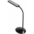 Fantasia Run desk lamp with flexible arm in black, integrated LED 6W, 400 lumen, 3000K warm white, height 410mm