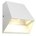Fantasia TRIUM outdoor wall light LED 6W, 480 lumen, 3000K warm white, rust, IP54, 125 x 125 x 63.5 mm, aluminum/plexi