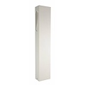 Fantasia Corner lampadaire de jardin LED blanc, 650mm de haut, 5W intégré, 400 lumens, IP54, aluminium