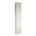 Fantasia Corner white LED garden post, 650mm high, 5W integrated, 400 lumen, IP54, aluminium