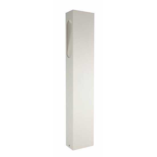 Fantasia Corner lampadaire de jardin LED blanc, 650mm de haut, 5W intégré, 400 lumens, IP54, aluminium