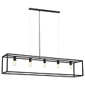 Fantasia Kago lámpara colgante cobre viejo, casquillo E27x5, 150 cm, acero, IP20