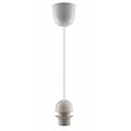 Fantasia Fantasia Nina lámpara colgante blanca, casquillo E27 para pantalla, 132 cm, metal