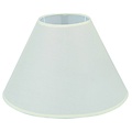 Fantasia Drumm abat-jour conique taupe, tissu, 30 cm à la base, pour lampe de table ARM-304/306