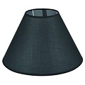 Fantasia Drumm abat-jour conique taupe, tissu, 30 cm à la base, pour lampe de table ARM-304/306