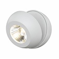 Fantasia OLEO plafondspot, richtbaar, LED 7W 3000K, wit, dimbaar - diameter 110 mm